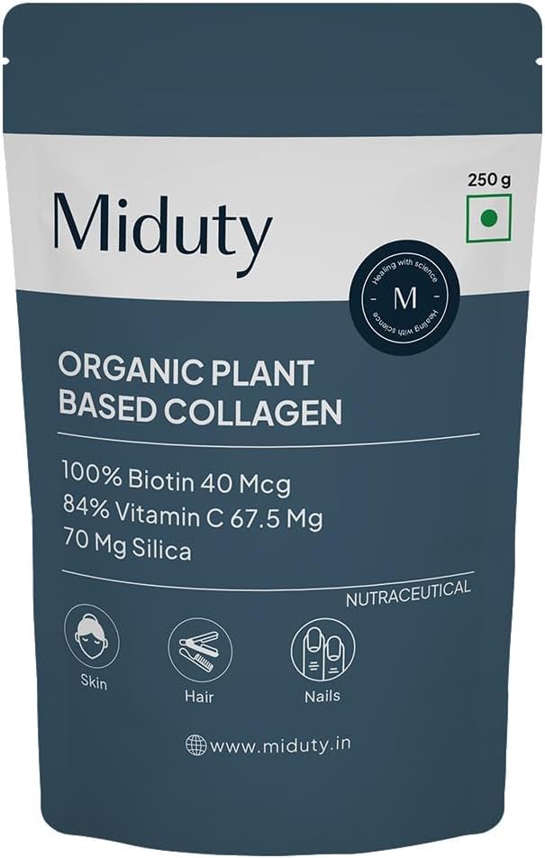 Genric Organic Collagen Toz, Collagen Supplement, Skin, Hair & Nails, Skin Nourshing Formula, Plantive Collagen, Organik Collagen Toz Paketi - 250gm