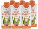 Forever Living - Forever Aloe Ροδάκινα - Υποστηρίζει την πέψη, ανοσοποιητικό σύστημα, επίπεδα ενέργειας Χωρίς συντηρητικά, Vegan, χωρίς γλουτένη - 6 συσκευασίες