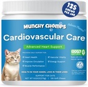 Cats için kartio Chews - Advanced Cardiovascular Bakım - Kalp Sağlığı ve Circulation Support with Salmon Oil, Taurin, CoQ10 & More - Feline Supplement for Optimal Cardiya