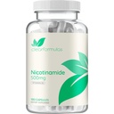 B3 Nicotinamid 500 mg - Yüksek Apsiyon Vitamin B3 Niacin Flush için Ücretsiz Duyduğu için - NAD Precursor - CGMP Amerikan Tesisinde (180 Hizmet)