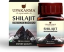 Upakarma Ayurveda 100% Pure Shilajit 90 Capsules for Strength,Stamina,Immune Support, Natural Source of Fulvic Acid & Trace Minerals-1000 MG for 2 Capsule(Daily Dosage) 45 Days of Supply - Pack of 1