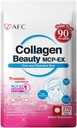 AFC Japonya Marine Collagen Beauty MCP-EX with Marine Collagen Peptide, 1.5X Diğer Collagen, Anti-Aging, Skin, Hair, Nails, Bone and Commons, for Women & Men, 90 Days Supply