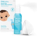 Frida Bebek NoseFrida Saline Mist Nasal Inhaler, Decongestant Sprey for Congestion & Anti Alerji Relief for Bebekler + Çocuklar, Nasal Saline Mix, Soothes Thingsy Nose & Sore Throat, Adds Maske