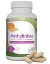 Zahler Methylfolate - Υποστηρίζει την υγιή εμβρυϊκή ανάπτυξη και τη γενετική υγεία - μεθυλιωμένο φολικό οξύ από 1000 mcg DFE L-Methylfolate - Kosher Non GMO συμπλήρωμα φολικό μεθύλιο για τις γυναίκες (120 κάψουλες)