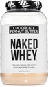 NAKED Whey Chocolate Peanut Butter Protein Toz, Grass Fed Whey, No GMO, No Soy ve Gluten Ücretsiz. Yapay, Yardım Büyüme ve Kurtarma - 21 Hizmetler