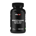 Benfotimin 600 mg – 180 Vejetaryen Capsules – Fat-plastik Vitamin B1 Supplement
