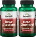 Swanson Beta Sitosterol - Plant Sterol Formula - (60 Capsules, 160 mg Her) (2 Pack)
