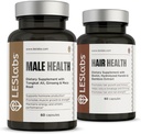 LES Laboratuvarları Olgun Erkek Erkek Sağlığı ve Saç Sağlığı Sağlıklı Erkek Hormon Seviyeleri, Endurance ve Great Head of Hair Health Support Health