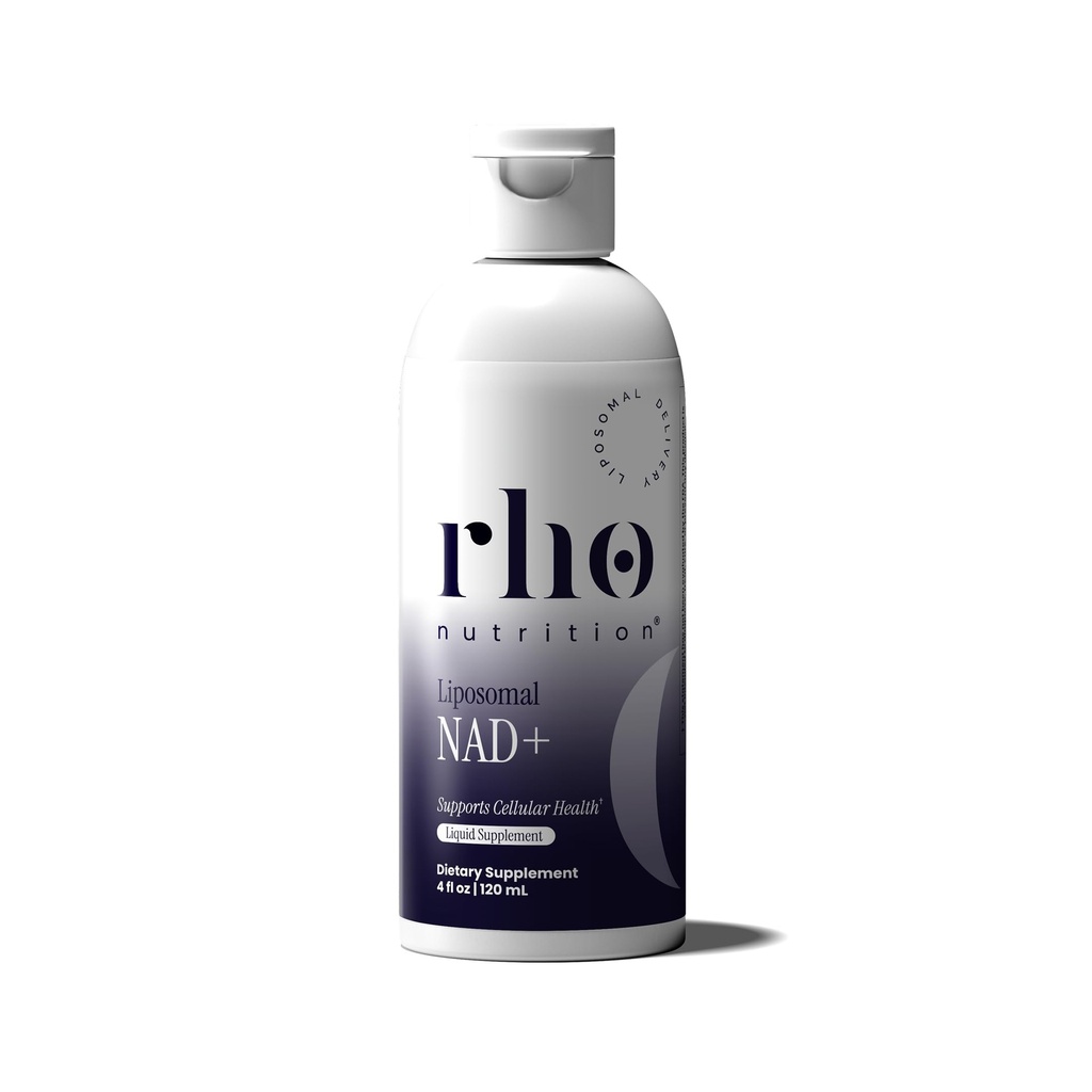Rho Beslenme Liposomal NAD+ - Sıvı Supplement Aborpsiyona Yardımcı Olmak için Tasarlandı - NAD+ Aktif Formu Normal Hücre Sağlığı, Sağlıklı Ağlama, Enerji Metabolism ve Genel Yaşama Yardım Ediyor