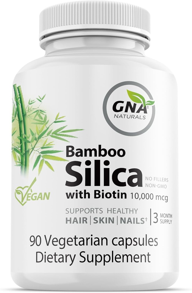 Bamboo Silica με Biotin Vegan Φιλικό 3 μήνες προσφοράς