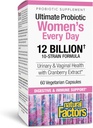 Doğal Faktörler Ultimate Probiyotik Kadınlar Her Gün - Digestive Health Support Supplement - Urinary Tract & Vaginal Health Support - 60 Vegetarian Capsules (60 Hizmet)