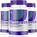 (3 Pack) Dentavim, Dentavim Capsules, Dentavim Advanced Formula Pills, Dentavim All Natural Vitamins for Oral Protection, Dentavim İncelemeleri, 3 Ay Boyunca 90 Capsules