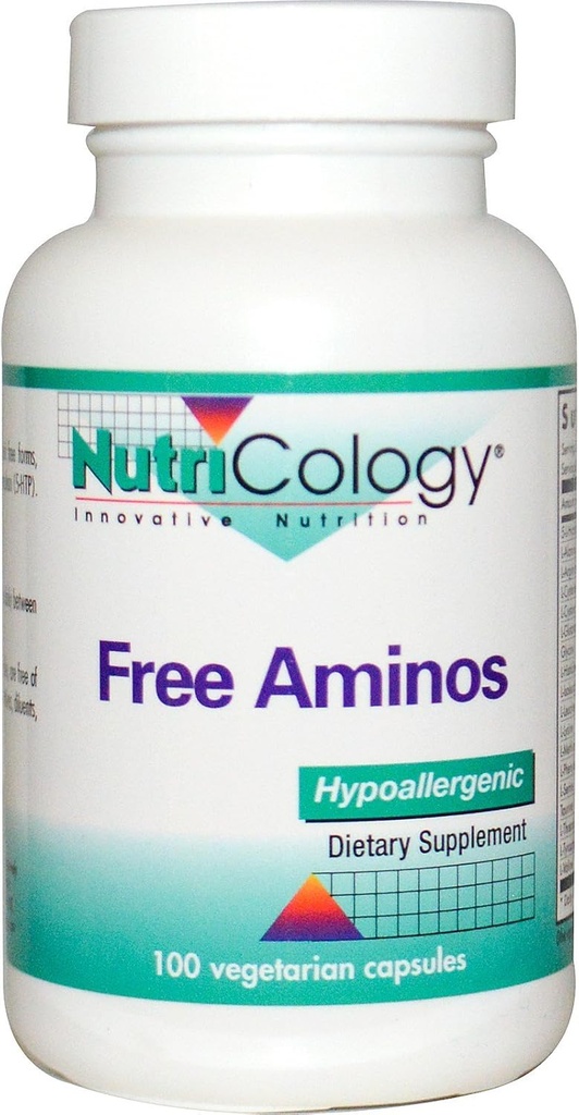 NutriCology FreeAminos, 100 Caps