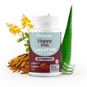 Constipation Relief için Doğal Laxatives – Gentle Colon Probiyotiks & Fiber – Destekler Digestive Health – Kadınlar ve Erkekler için Hızlı Yasası – 30 Capsules – Happy Poo