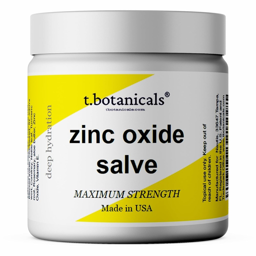 Çinko Oksit Ointment, TSW çinko Balm, çinko Oksit Salve, Soothing Relief, Natural Ointment Made in USA