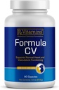 Rx Vitaminleri Formula CV - Köpekler ve Kediler için Taurin ile Hawthornlar - Kalp Sağlığı Supplementleri Magnezyum ve Potasyum ile Geliştirildi - Yaşlı Köpek Vitaminleri ve Yaşlı Kedi Vitaminleri - 90