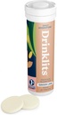 Hydration için İçmekler Ginger Lime Electrolyte Tabletleri | Great Taste - 0g Sugar - Essential Electrolytes - Daily Use | Single Tube (10 Tabletler/Servings)