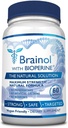 Fungavir Brainol - Hedeflenen Beyin Destek Supplement - B Vitaminleri, Magnezyum, Amino Asits, St. John's Wort, Phosphatidylserine, Ginkgo Biloba - Vegan-Friendly - 60 Capsules - 1 Ay Supply