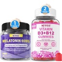 NEVISS Melatonin, D3 + Vitamin B12 Gummies