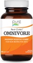 Gerçek-ZymesTM OMNIVORE Digestive Enzymes Supplement with Probiyotiks for Better Digestion - Natural Support for Relief of Bloating, Gas, Belching, Diarrhea, Constipation, IBS, vs. - 90 Caps