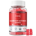 Magnezyum Glycinate Gummies for Yetişkinler & Çocuklar, 1000 mg High Abhidrasyon Kompleksi Magnezyum Supplement, Sugar Free with P properties,Vitamins for Calm, Sleep Supprt, Stress Relief, 90 Countss