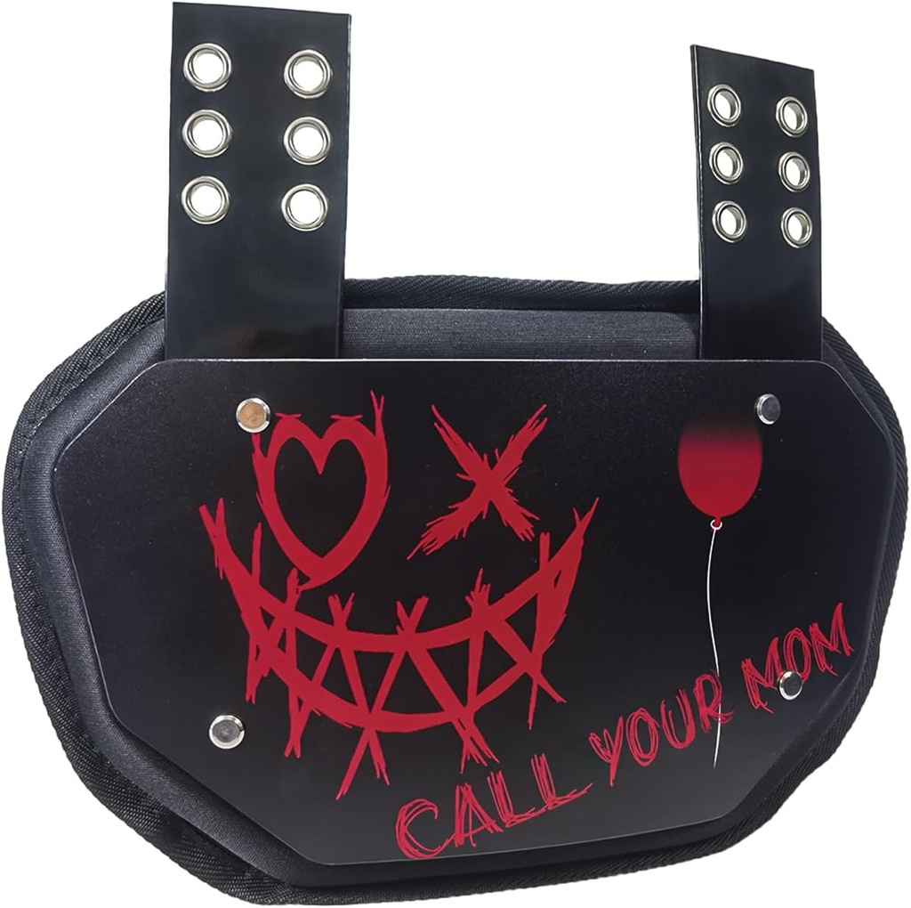 Spor Futbolu Back Plate Football Back Pieces for Prestige Pads Football, Arka Protector Lower Back Pads for Football Players, Lower backs bu sağlam arka plaka ile güvenli ve şık olacak.