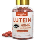 Συμπλήρωμα Softgels: Βιταμίνες ματιών και συμπληρώματα με βιταμίνες C, E, Omega 3, Lutein & Zeaxanthin για τη βελτίωση της όρασης και την ανακούφιση της κόπωσης των ματιών