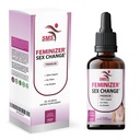 Feminizer SMS, Pueraria Mirifica Drops for Estrogen | Premium Grade | Herbal Liquid Extract | Non-GMO, Organik, Vegan, Alkol Ücretsiz Tincture | 2 Fl Oz (60 ml) | Trans Women Ladyboy için