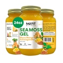 MAX FIT Sea Moss Gel Maca Ashwagandha 24oz Wildсrafted Gold Sea Moss Gel από την Αγία Λουκία 