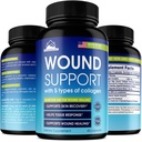 Yaralar Doğal Silah Pilleri'ni İyileştiriyor - ABD'de Yapıldı - Yararlı, Bruisings & Swelling - Yararlama, Cerrahi Kurtarma ve Yara Desteği - Yararlama, Bruisings & Swelling - Helps Tissue Response - 60 Caps