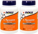 L- Τυροσίνη 500 mg 120 Καψάκια (συσκευασία των 2)