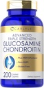 Carlyle Glucosamin Chondroitin MSM Turmeric | 4050 mg | 200 Kont | Gelişmiş Üç Güç Tamam | Non-GMO & Gluten Free