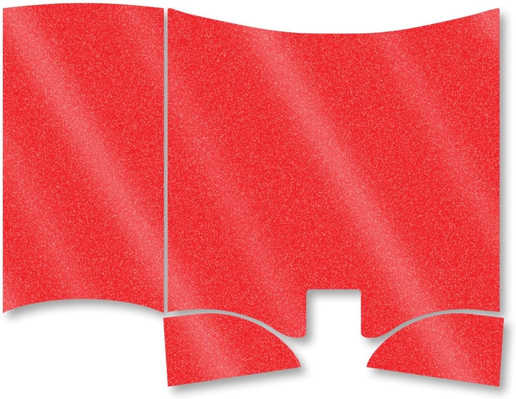 MightySkins Glossy Glitter Skin for Ventolin HFA Asthma Inhaler - Red | Protective, Durable High-Gloss Glitter Finish | Easy to Apply, Remove, and Change Styles | Made in The USA