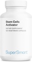 Supersmart Stem Hücreleri Activator (Advanced Formula) - Astragaloside, Fuidocan - Natural Stem Hücreleri Tamam | Non-GMO & Gluten Free - 120 Vegetarian Capsules
