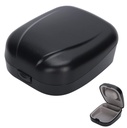 TheEar İşitme Aid Case'nin arkasında,Waterproof- Direniş Depolama Kutusu Portatif Koruma Yardım Konteyneri (Black)
