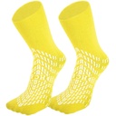 HCS Non-Slip Hospital Socks with Grips for Women & Men (6 Pairs) - 360 All-Around Tread Non-Slip Sock, Seniors/Seniors - Hospital Grip Socks, Women, Men - Fall Risk Patient Slippers (Κίτρινος, Κανονικός)