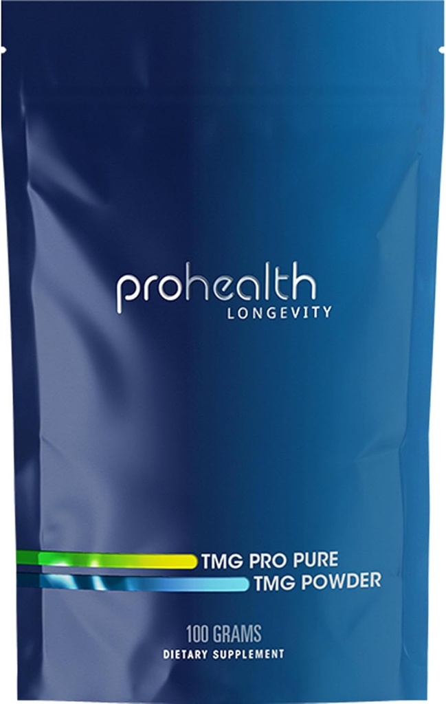 ProHealth Longevity TMG Pro 100 Grams Bulk Toz (Tritilglycine - Betaine Anhidrus) - Metilasyon Destek Desteği