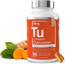 Temel Elements Turmeric Curcumin - Ortak, Kalp ve Beyin Desteği - Absorpsiyon 1950 mg - 90 Capsules
