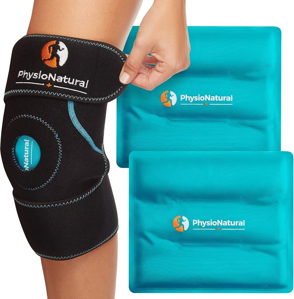 Diz Ağrısı Yardımı için FiioDoğal Buz Paketi, Yaralanmalar Cerrahisi, Arthritis için Cold Compress Terapi, Meniscus Çayr ve ACLable Gel Buz Çığlığı, Swelling, Diz Değiştirme Cerrahisi, Cold Compress Therapy for Arthritis, Meniscus Tear and ACLitis, ACL