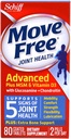 Move Free Glucosamine and Chondroitin Plus MSM & D3 Advanced Joint Health Supplement Tablets, (80 Count in A Box), Supports Mobility, Comfort, Strength, Flexibility and Lubrication* (Pack of 3)