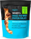 ΝΟΜΟΛΟΓΙΑ Whey+ Πρωτεϊνη Whey Isolate from Grass Fed Αγελάδες - Whey Protein Isolate Σκόνη χαμηλής θερμίδων, μη-GMO, Χωρίς ζάχαρη, Λακτόζη και Χωρίς γλουτένη, Όλα τα φυσικά σκόνη πρωτεΐνης για άνδρες & γυναίκες 30 Σερβιέτες