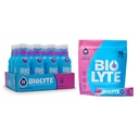 BIOLYTE Electrolyte Drink & IV Hydration Drink Mix - Doktor-Formated FSA & HSA Electrolytes Liquid, Rehidr Toz Packets, Chemoterapi Kadınlar ve Erkekler için Zorunlu - Berry, 12 Şişe, 16 Sticks