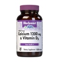 Bluebonnet Beslenme Sütü Çiftliği 1.200 mg Plus Vitamin D3 400 IU - Yüksek Potency, En Az Apsiyon Güçlü Sağlıklı Bones & Immune Health Support Supplement, Gluten-Free, Dairy-Free, 120 Softgels