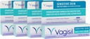 Vagisil Feminine Anti-Itch Κρέμα για τις γυναίκες, Ευαίσθητη φόρμουλα δέρματος με υδροκορτιζόνη, Βοηθά στην ανακούφιση από την ερεθισμό μόλυνσης της ζύμης, γυναικολόγος Δοκιμασμένος, Soothes & Cools, 1oz (πακέτο των 4)
