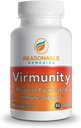 Virmunity - Immune Support Supplement, 60 Capsules for Yetişkinler, C ve E, Selenium, çinko, Antioksis, NAC ve probiyotikler.