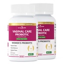 Vaginal Probiyotiks for Women pH Balance with Prebiyotiks - 60 Milyar Kadın Vaginal Flora, Odor, Yeast & Digestive Health with Saffron, Cranberry, Vegan & Non-GMO | 180 Caps
