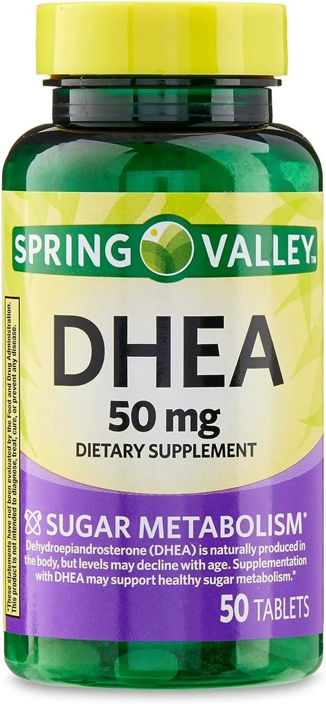 SPEC DHEA δισκία, 50 mg, κάθε υπηρεσία παρέχει 50 mg DHEA σε ένα εύκολο δισκίο, 50 μέτρα