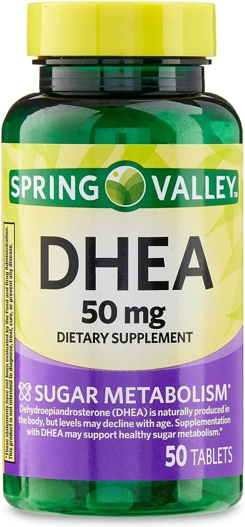 SPEC DHEA δισκία, 50 mg, κάθε υπηρεσία παρέχει 50 mg DHEA σε ένα εύκολο δισκίο, 50 μέτρα