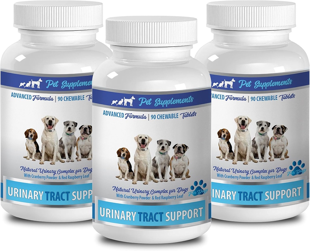 Köpek uygunsuz kadın - DOG URINARY TRACT DESTEK - NATURAL CRANBERRY SOLUTION - BLADDER SA - VET RECOMMENDED - köpekler için cranberry sağlık tozu - 3 Şişe (270 Antlaşma)