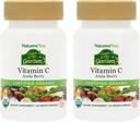 NaturesPlus Life Garden C - 60 Vegan Capsules, 2 Paket - Immune System Support - sertifikalı Organik, Non-GMO, Gluten Free - 60 Toplam Hizmetler